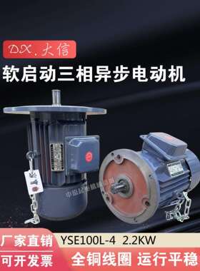 YSE100L-4 3.0KW大信电机起重行车大车电机软启动三相异步电动机