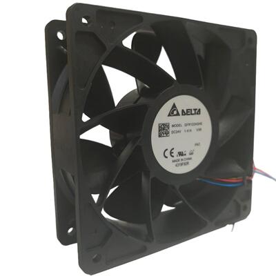 12038散热风扇 QFR1224GHEV3R24V 0.95-1.41A PWM调速工业风扇