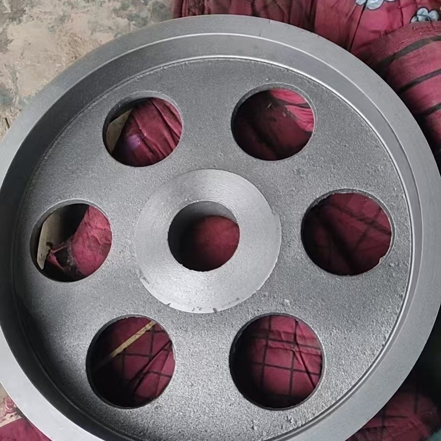 飞轮直径500飞轮平轮配重轮惯性轮甩轮型号齐全可图片
