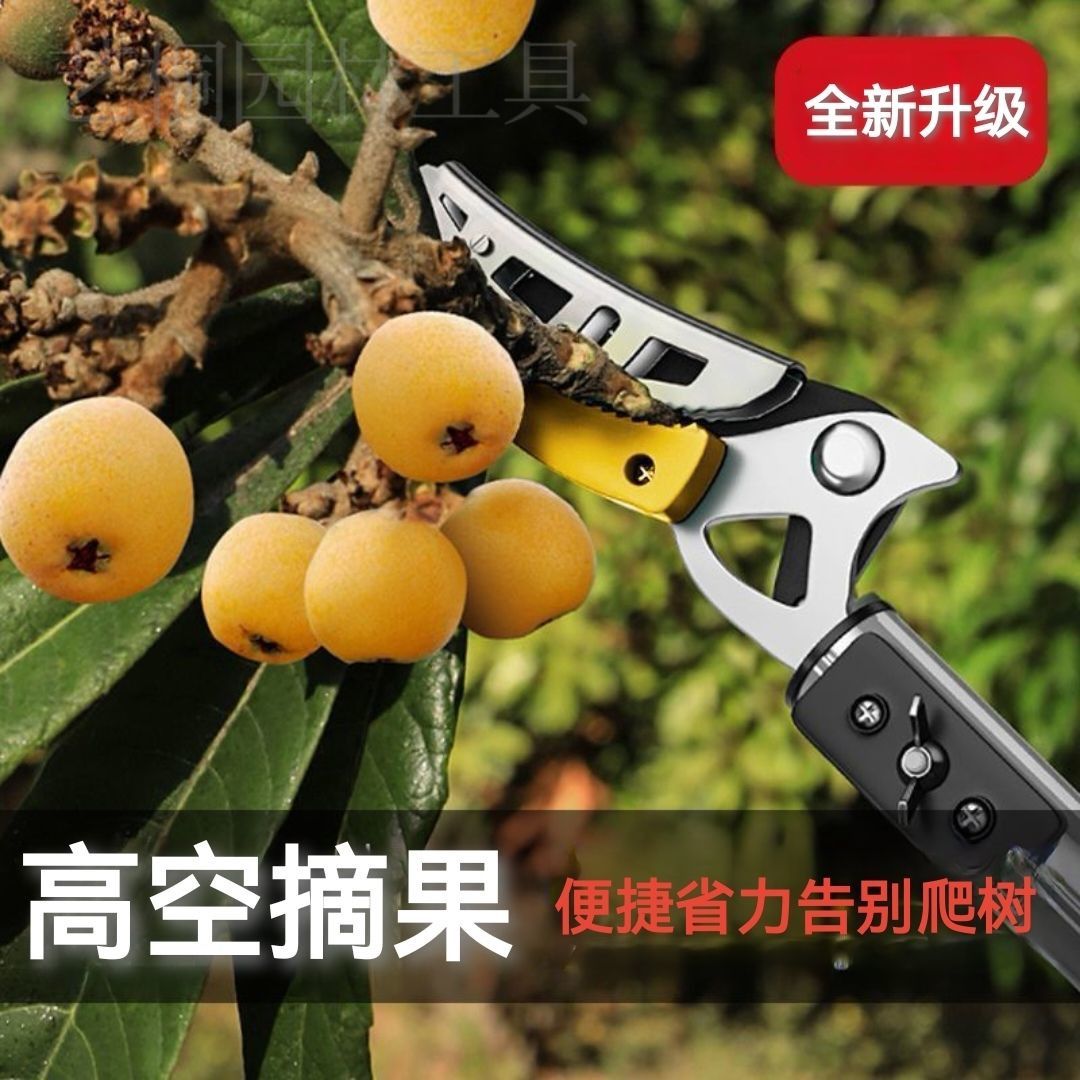 多功能可伸缩果树剪高空摘果神器高空采摘荔枝枇杷龙眼橘子树枝剪
