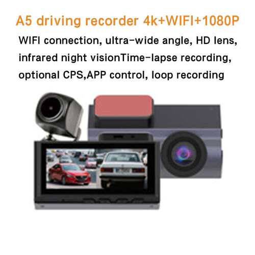 ??u ghi hình tr??c sau A5 Ultra HD 4K 1080p
