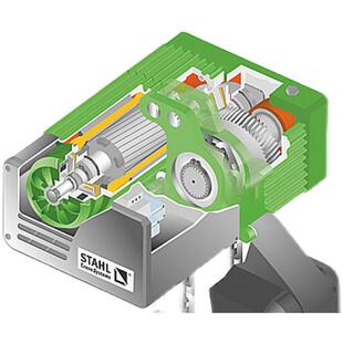 斯泰尔STAHL管片吊机环链电动葫芦下吊钩组32 50 3.2T/5T过滤器