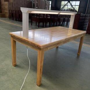 带灯阅览桌 橡木带灯阅览桌 阅读桌 源头厂家 欢迎比对