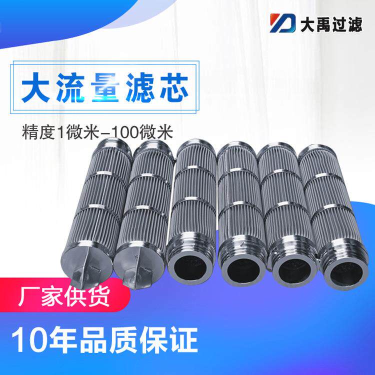 SF20/30-20G不锈钢滤芯304、316不锈钢5层烧结网滤芯耐温耐酸
