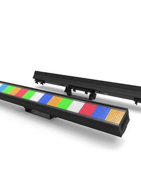 条形频闪灯1296颗5050全彩led长条洗墙灯酒吧背景像素跑马舞台灯