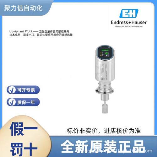 FTL31-AA4U2AAWBJ 恩德斯豪斯E+H 音叉液位开关 压力变送器 电极