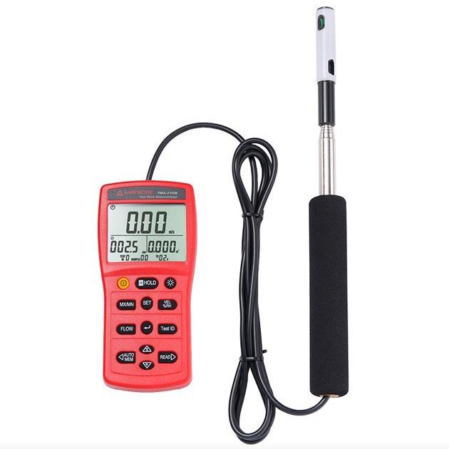 Amprobe 测试与测量泄漏检测器气流湿度温度风速计 TMA-21HW