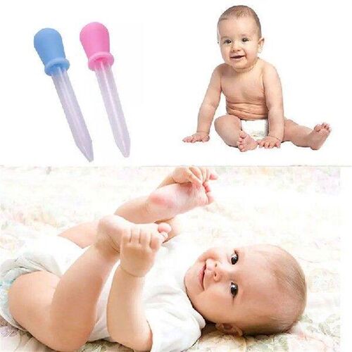 Clear Small Silicone Plastic Feeding Liquid Eye Ear