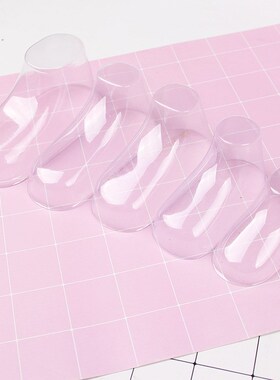 10Pcs Baby Shoe Sretcher Socks Display Stand Clear PVC Child