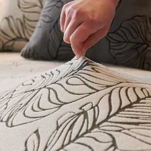 20新款人位四季通用三座一贵妃沙发罩坐垫防滑全包直排盖布