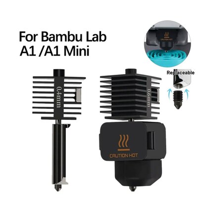 Hotend Kit For Bambu Lab A1/A1 Fast Speed Hot End Assembly 0