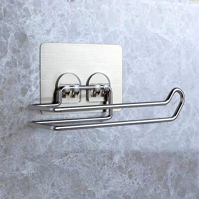 1pc Tissue Dispenser Multifunction Toilet Kitchen Roll Paper