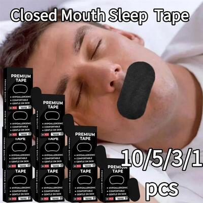 Elastic Sleep Tape for Snoring Stop Snoring Glue Tape Open M