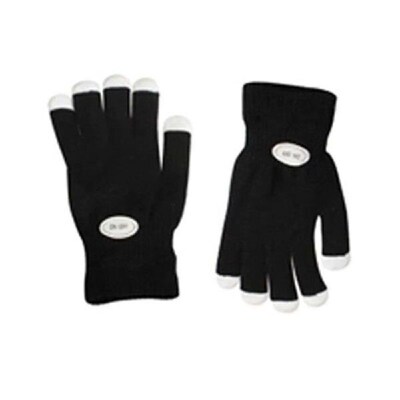 1/2Pair LED Colorful Finger Glowing Glove Flashing Light Up