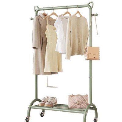 This text describes a type of clothing rack. Heres the tran