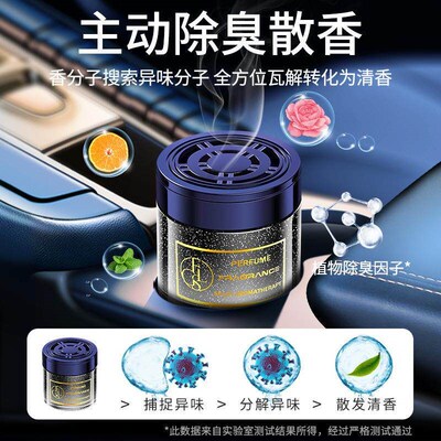 Car Fragrance Sandflow Bottle for Odor Removal, Mens In-Car