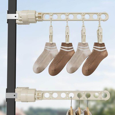 8-Hole Hanger for Travel and Business Trips - Portable Cloth