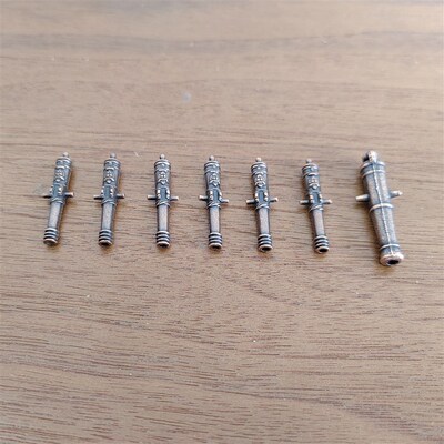 Scale 1/100 Halcon model Ship Accessories kit Classical cann