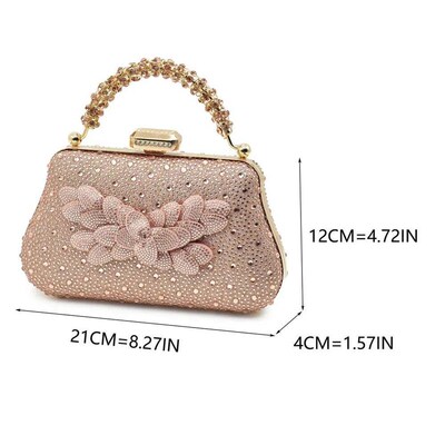 2024 Nigerian Style Rhinestone Medium Heeled Sandals for