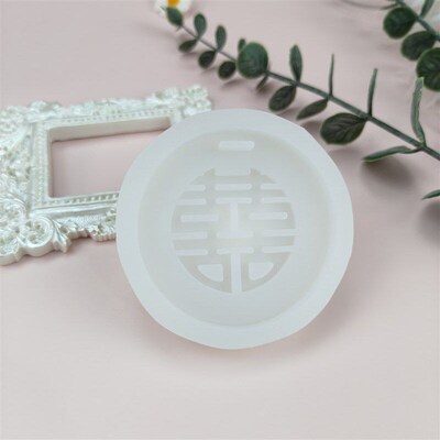 DIY Wedding Xi Word Plaque Silicone Mold for Handmade Souven