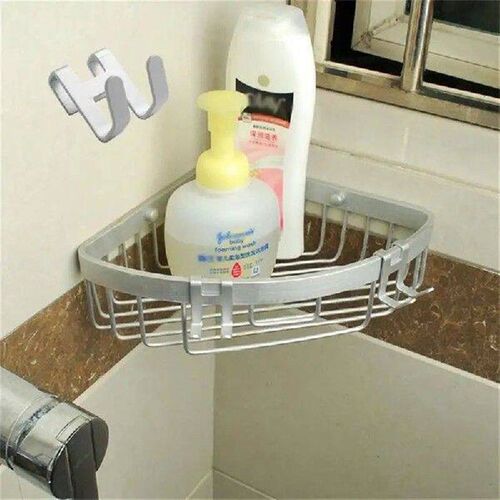 Space Aluminum Metal Shower Frameless Glass Door Hook Free