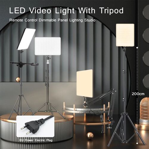 Photo Studio LED 2700k-5700k Video Fill Lamp Light Panel Pho