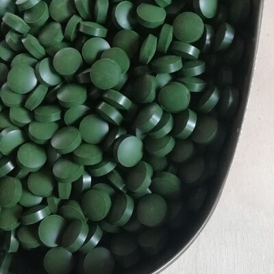 100pcs Spirulina Tablets Enrichment Favorite Pet Food Fish C