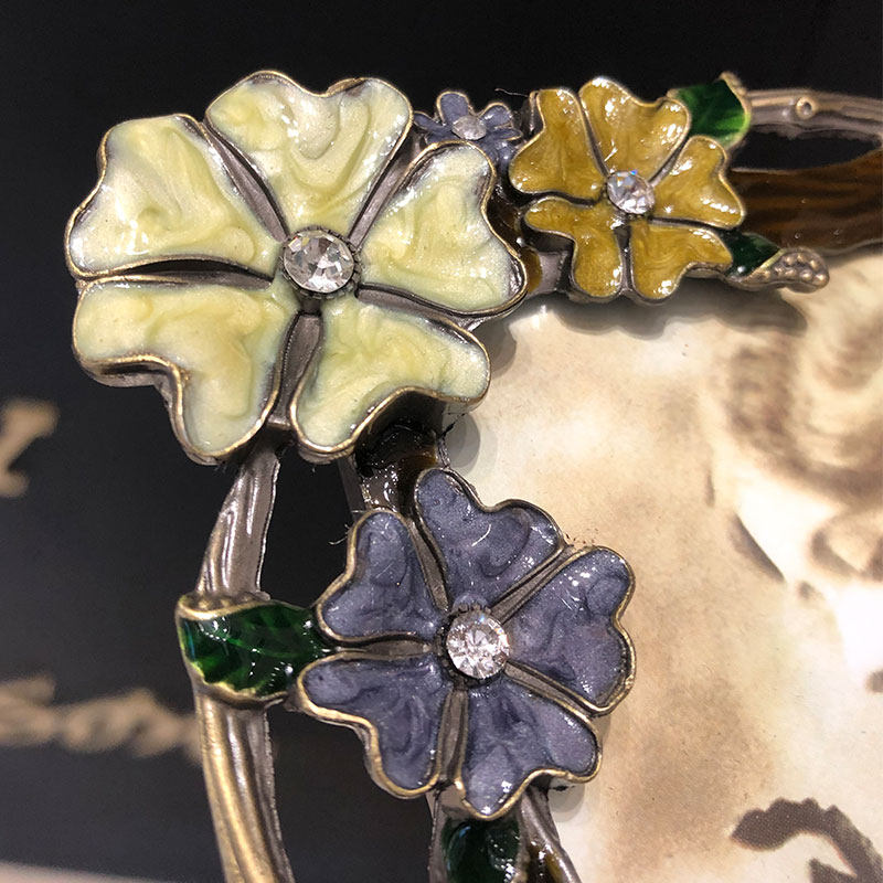 寸7寸复古金属相框摆台欧式横竖两用相片像框创意田园免费洗照片,家居饰品,相框/画框,淘宝优惠券,粉丝福利购,淘宝优惠卷