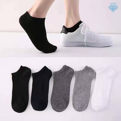 。10 pairs of men women MoChuan sock socks black light cotto