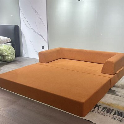 Fabric Sofa Living Room Small Apartment Rental Room Single D