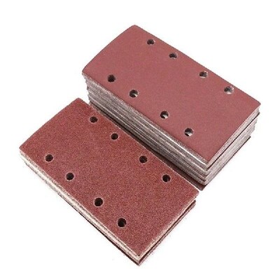 9.5X18.5Cm 60-2000Grit 8Holes Sander Sandpaper Furniture