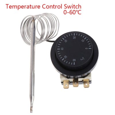 0-60 Degree Temperature Control Switch Capillary Thermostat