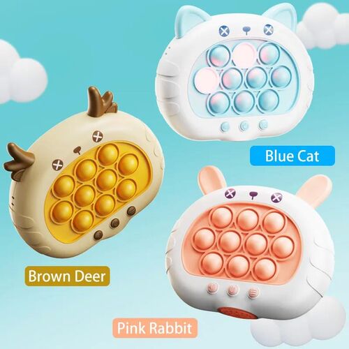 Quick Push Game Machine Silicone Press Toy Boys and Girls Ch