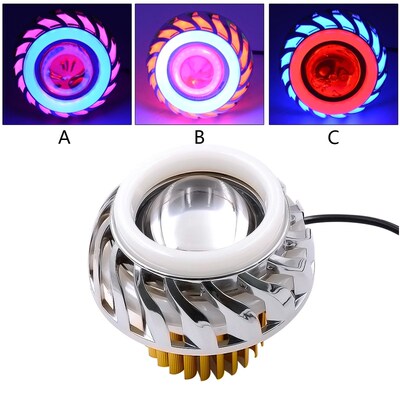 Hi/Lo Beam Super Bright Motorcycle LED Headlight 12V-85V LED