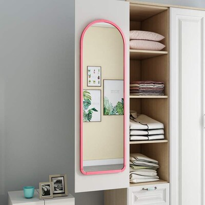 新款 full-length landing mwirror home female nordic simple