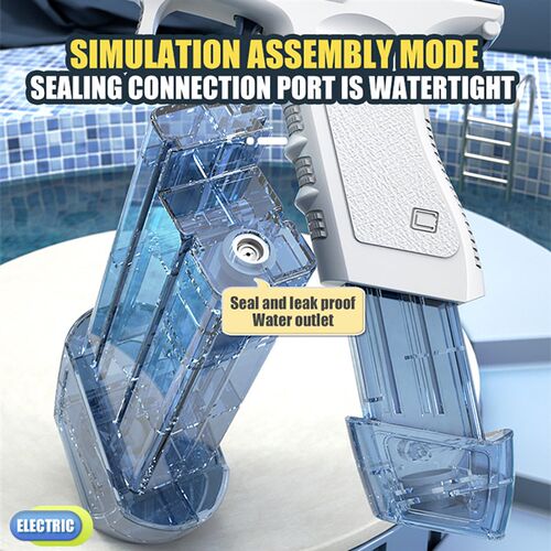 Summer Water Gun Electric Glock Pistol High-pressure Full Au