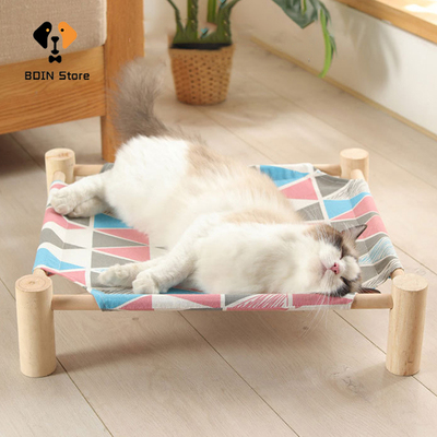 No Woods Elevated Cat Bed House Universal Removable Breathab