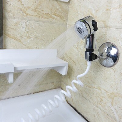 Wonderlife Faucet Shower Head Bathroom Spray Drains Straine