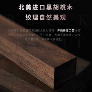 相框摆台高级感实木空框加打印照片寸8婚纱照登记儿童一寸证件照