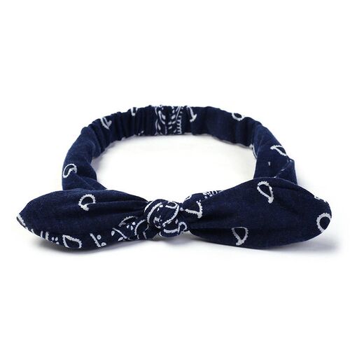 New Women Suede Soft Solid Print Headbands Vintage Cross Kno