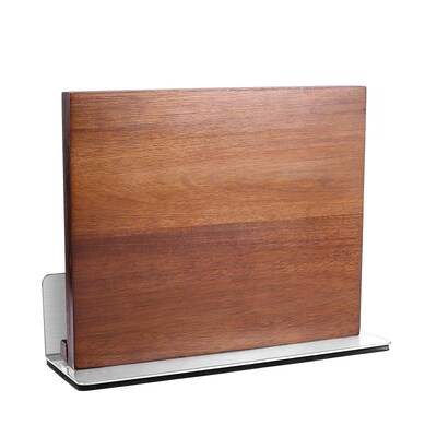 New solid wood magnetic kitchen knife holder kitchen plate