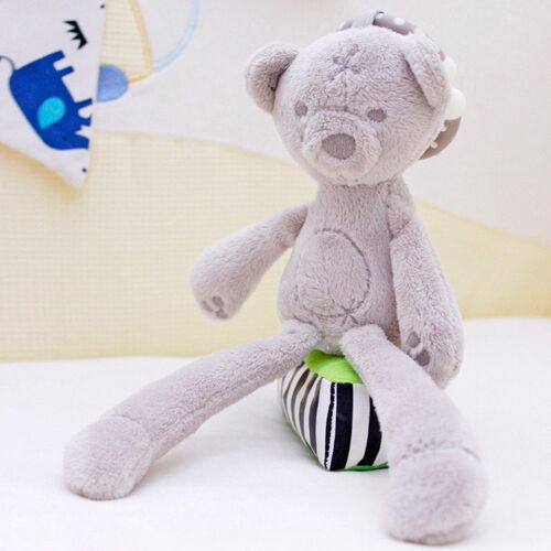 cute Baby Crib Stroller Toy Rabbit Bunny Bear Soft Plush inf