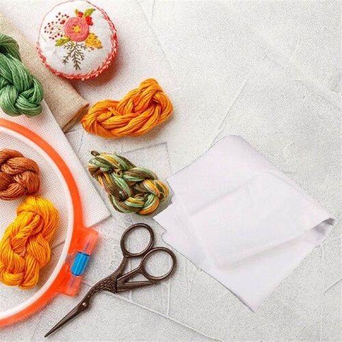 10 Sheets Handmade DIY Embroidery Transfer Paper Clothing