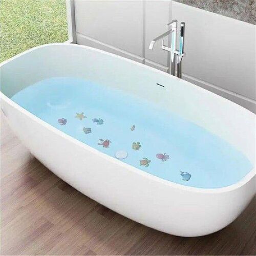 Anti Slip Bathtub Stickers Colorful Flower Self-Adhesive