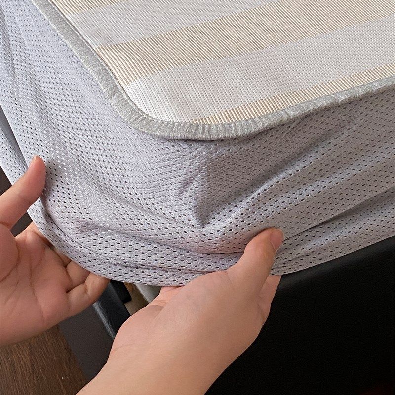 类毛巾绣小鸭子冰丝席床笠款三件可水洗少女心1.5m1.8米空调席,床上用品,冰丝席,淘宝优惠券,粉丝福利购,淘宝优惠卷