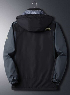 Outdoor Charge Clothes Mens Winter Fleece-lined Thickened J