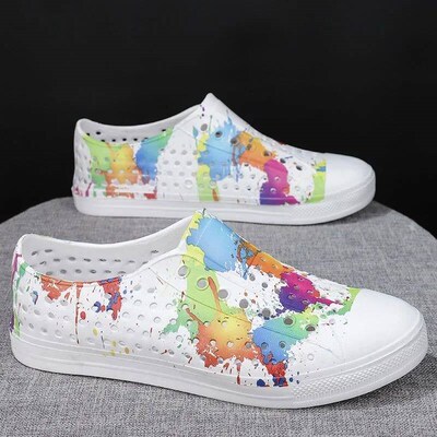 New Fashion Mens Sandals Colorful Casual Shoes Mans
