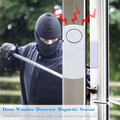 New Longer Door Window Wireless Burglar Alarm With Magnetic