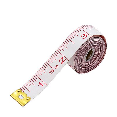 PVC Fiber Tape Measure 1.5 M 2 Meters Centimeter Inch Foot T