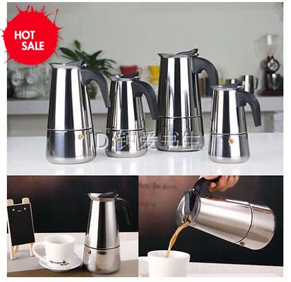 Coffee Percolator Stove Maker Moka Espresso Latte